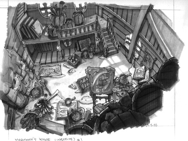 Escape From Monkey Island (Concept Art) | The International House of Mojo