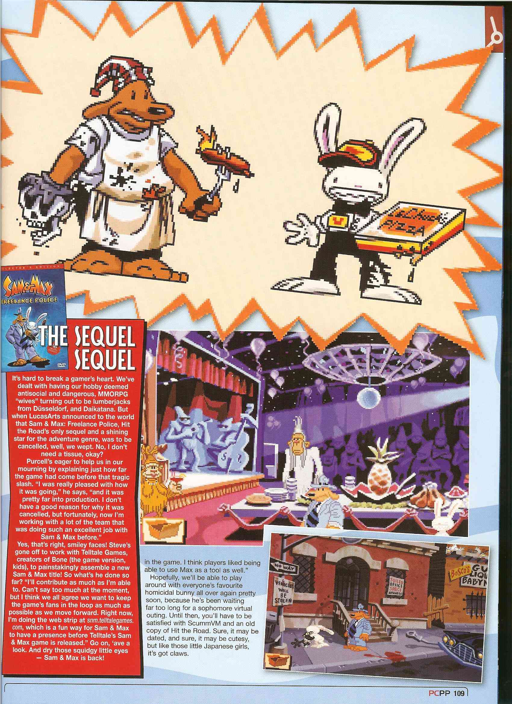 Sam and max hit the road steam фото 92