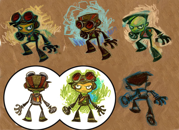 Concept Art for Psychonauts | The International House of Mojo