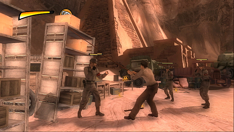 Indiana jones and the store staff of kings wii