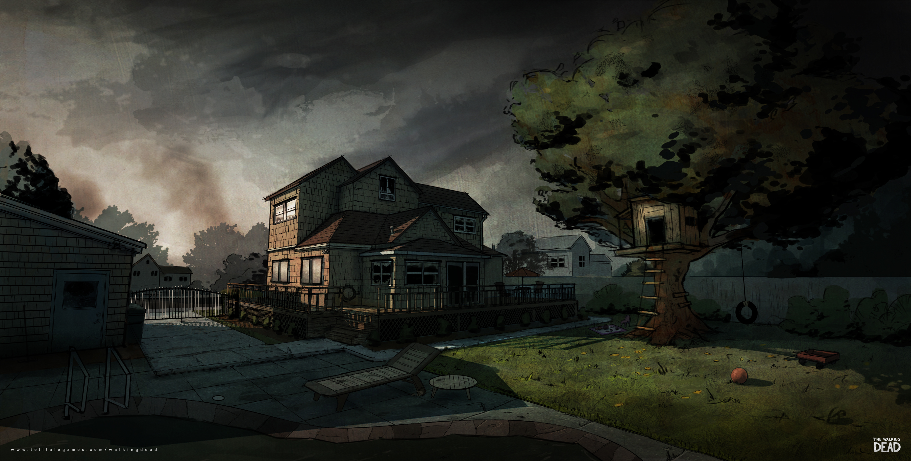 Concept Art for The Walking Dead | The International House of Mojo