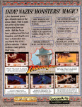 Fate of Atlantis (Action Game) back cover