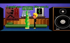 <i>Maniac Mansion Deluxe</i>: Syd and Green Tentacle