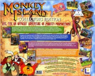 The Monkey Island Collection backside.