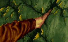 Slightly different version of the close-up on Brink's trapped hand.