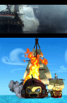 Ship battle: a bit less of EMI and a bit more of POTC for Monkey Island 5, please.