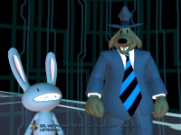 Sam and Max learn that Bosco's bank password is simply, well, Bosco.  This is possibly a reference to an episode of Seinfeld wherein George Costanza also uses Bosco as his bank card password, named after his favorite type of chocolate milk.