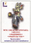 A LucasArts recruitment ad which ironically appeared in the April 2004 issue of Game Developer after the game's cancellation.