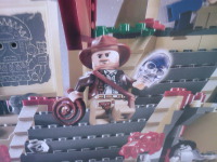 The first picture of Indy actually holding a Crystal Skull. In Lego.