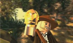 One of many Lego Star Wars references in Lego Indy