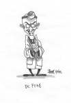 Concept art of Dr. Fred Edison.