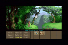 Screenshot of the FOA port included as a bonus feature in the Wii version.