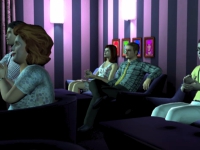 In the final case's teaser cinematic, a number of supporting characters from the previous games appear in the audience.