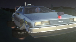 In the final puzzle, Marty and Doc communicate through wireless Xbox 360 headsets (although, strangely, the game wasn't ported to the Xbox 360)