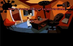 A word play of Kelly Flock, the general manager of LucasArts when DoTT was released