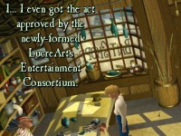 LucreArts Entertainment Consortium sounds very similar to LucasArts Entertainment Company (as it was known back then; today it's just LucasArts).
